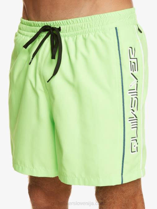 Quiksilver PJ4H696 moški zeleni gekon vsakdanji vert 16 volejev