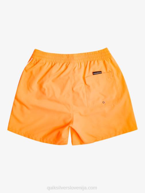 Quiksilver PJ4H697 moški pomarančni pop vsakdanji vert 16 volejev