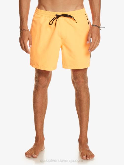 Quiksilver PJ4H697 moški pomarančni pop vsakdanji vert 16 volejev