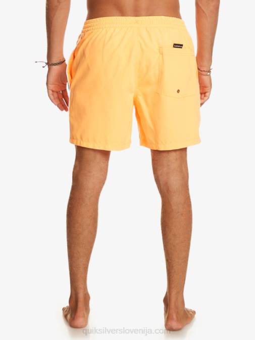 Quiksilver PJ4H697 moški pomarančni pop vsakdanji vert 16 volejev