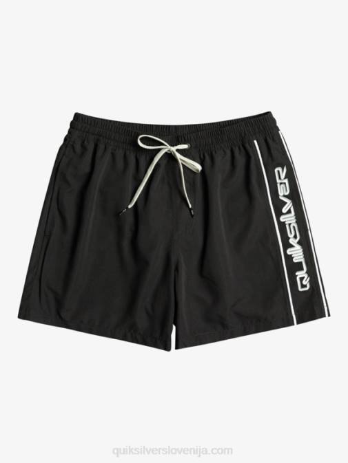 Quiksilver PJ4H698 moški Črna vsakdanji vert 16 volejev