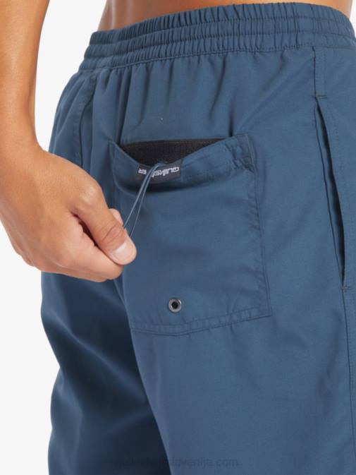 Quiksilver PJ4H699 moški polnočna mornarica vsakdanji vert 16 volejev