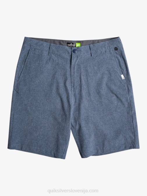 Quiksilver PJ4H69 moški insignija modra kratke hlače union heather 20 amphibian