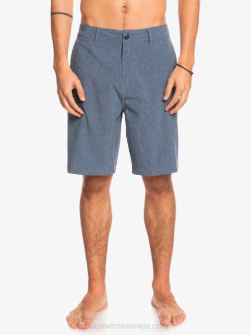 Quiksilver PJ4H69 moški insignija modra kratke hlače union heather 20 amphibian