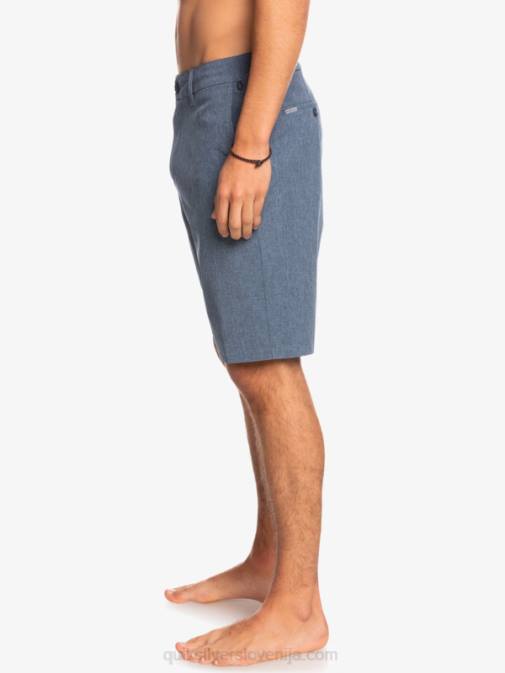 Quiksilver PJ4H69 moški insignija modra kratke hlače union heather 20 amphibian