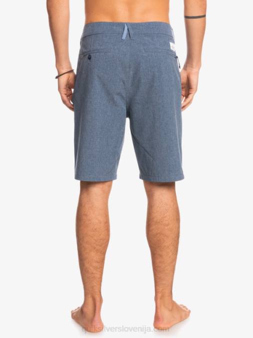 Quiksilver PJ4H69 moški insignija modra kratke hlače union heather 20 amphibian