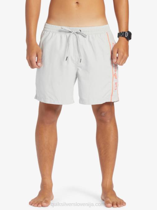 Quiksilver PJ4H700 moški sivo vijolična vsakdanji vert 16 volejev
