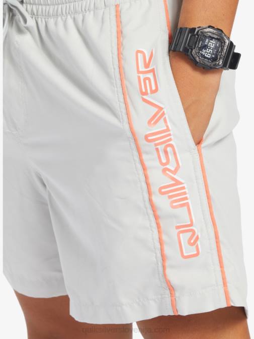 Quiksilver PJ4H700 moški sivo vijolična vsakdanji vert 16 volejev