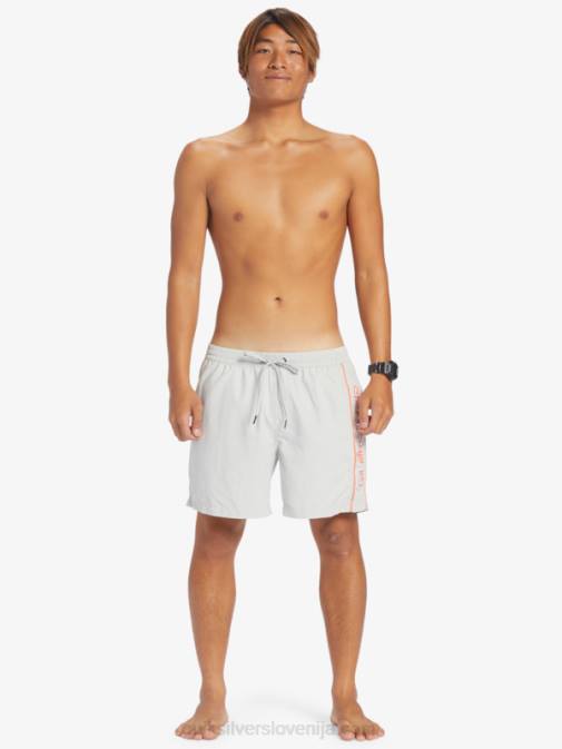 Quiksilver PJ4H700 moški sivo vijolična vsakdanji vert 16 volejev