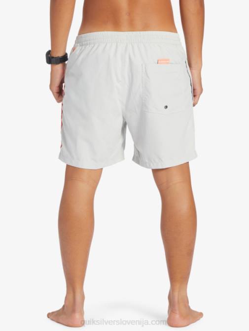Quiksilver PJ4H700 moški sivo vijolična vsakdanji vert 16 volejev