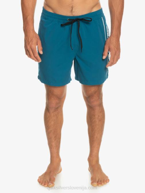 Quiksilver PJ4H701 moški maroško modra vsakdanji vert 16 volejev