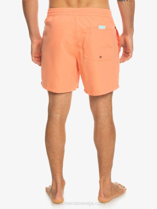 Quiksilver PJ4H703 moški svež losos vsakdanji vert 16 volejev