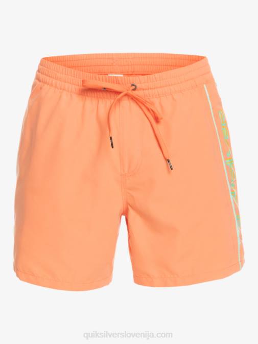 Quiksilver PJ4H703 moški svež losos vsakdanji vert 16 volejev
