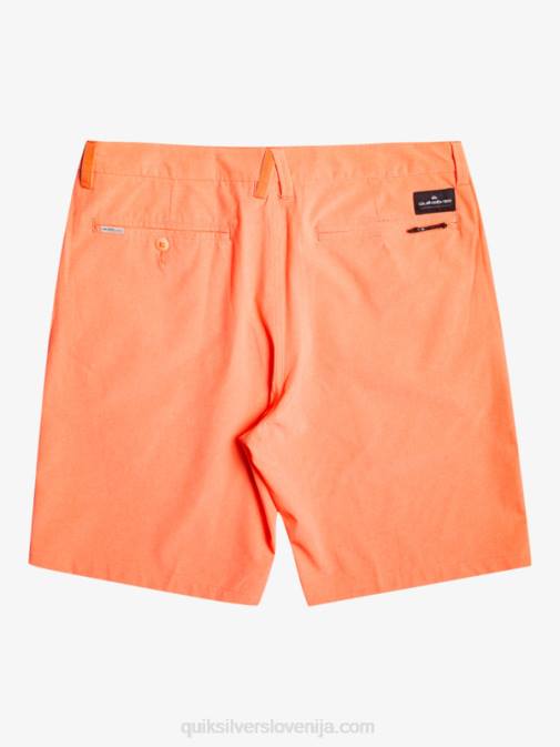 Quiksilver PJ4H71 moški svež losos kratke hlače union heather 20 amphibian