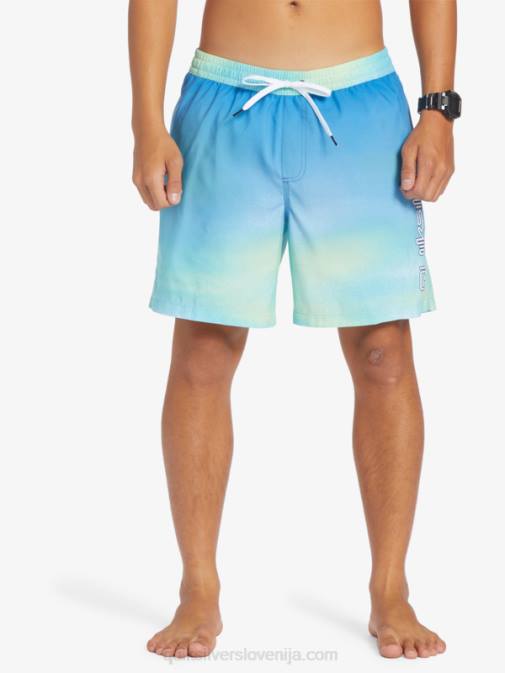 Quiksilver PJ4H722 moški rečno modra vsakdanji vetrič 17 volejev