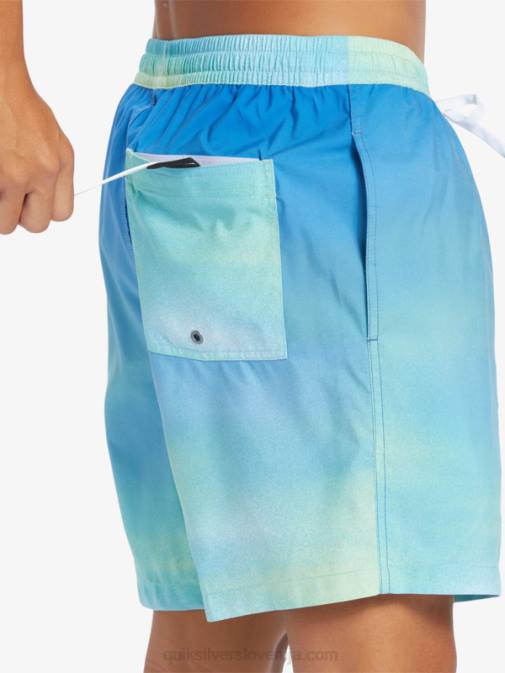 Quiksilver PJ4H722 moški rečno modra vsakdanji vetrič 17 volejev