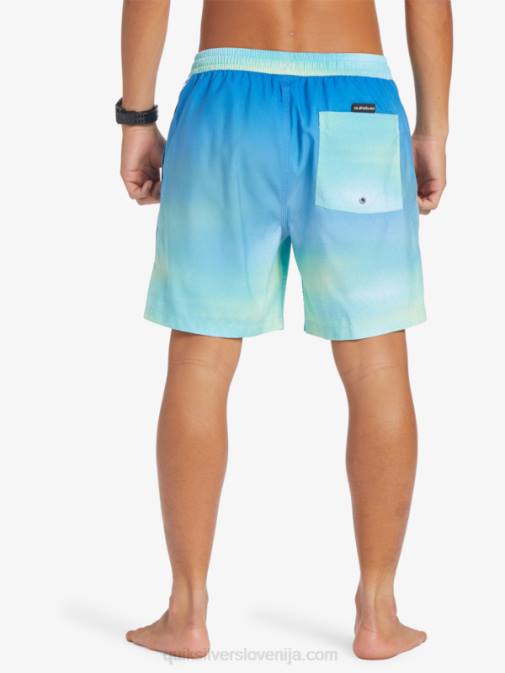 Quiksilver PJ4H722 moški rečno modra vsakdanji vetrič 17 volejev