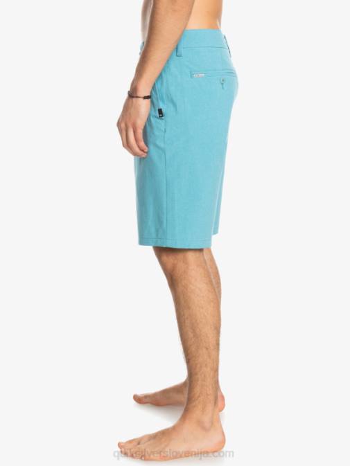 Quiksilver PJ4H75 moški delphinium modra kratke hlače union heather 20 amphibian