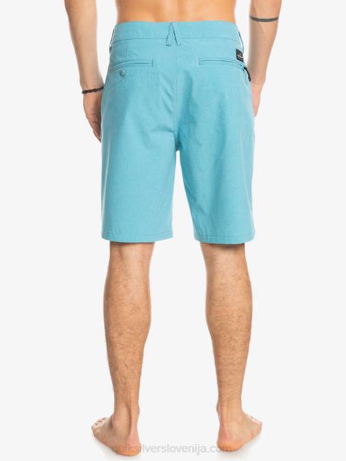Quiksilver PJ4H75 moški delphinium modra kratke hlače union heather 20 amphibian