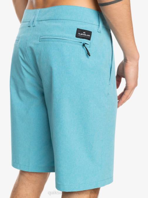 Quiksilver PJ4H75 moški delphinium modra kratke hlače union heather 20 amphibian