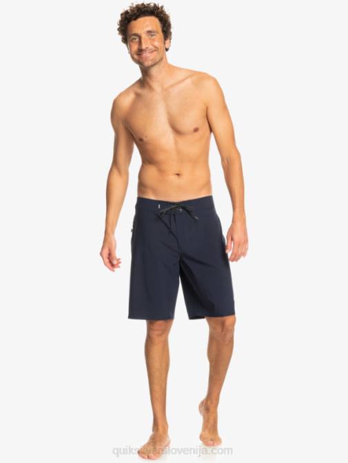Quiksilver PJ4H76 moški mornarsko modri blazer surfsilk kaimana 20 performance boardshorts