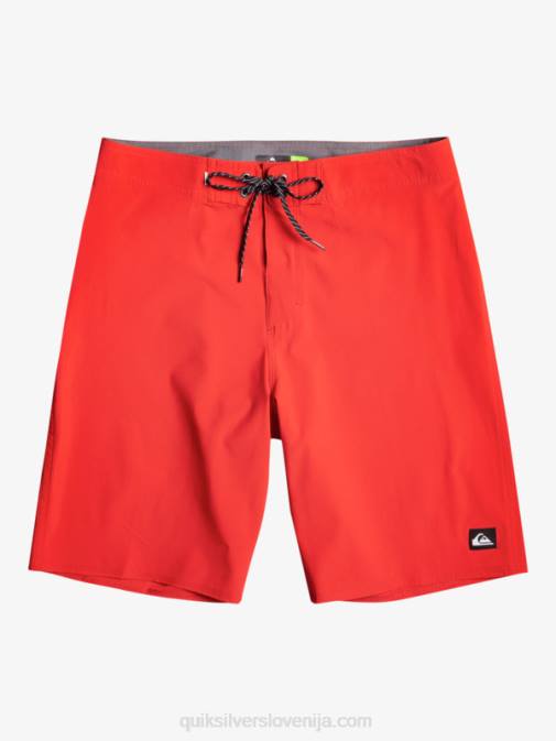 Quiksilver PJ4H77 moški rdeča z visokim tveganjem surfsilk kaimana 20 performance boardshorts