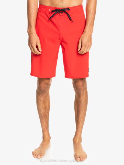 Quiksilver PJ4H77 moški rdeča z visokim tveganjem surfsilk kaimana 20 performance boardshorts