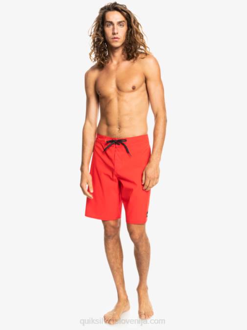 Quiksilver PJ4H77 moški rdeča z visokim tveganjem surfsilk kaimana 20 performance boardshorts