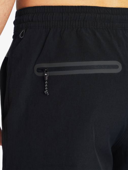 Quiksilver PJ4H780 moški Črna Waterman suva 20 amphibian boardshorts