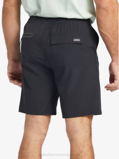 Quiksilver PJ4H780 moški Črna Waterman suva 20 amphibian boardshorts