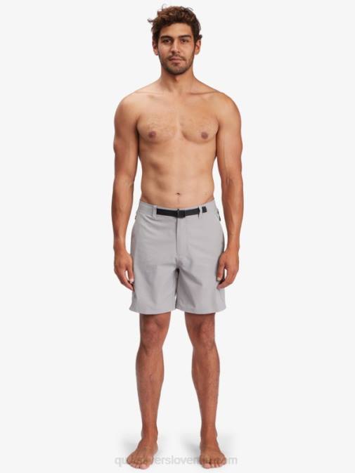 Quiksilver PJ4H789 moški zvonik siva kratke hlače waterman azimuth amphibian 18