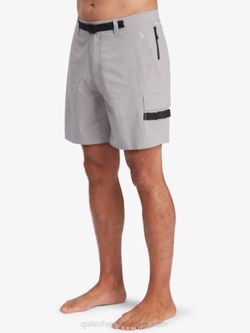 Quiksilver PJ4H789 moški zvonik siva kratke hlače waterman azimuth amphibian 18