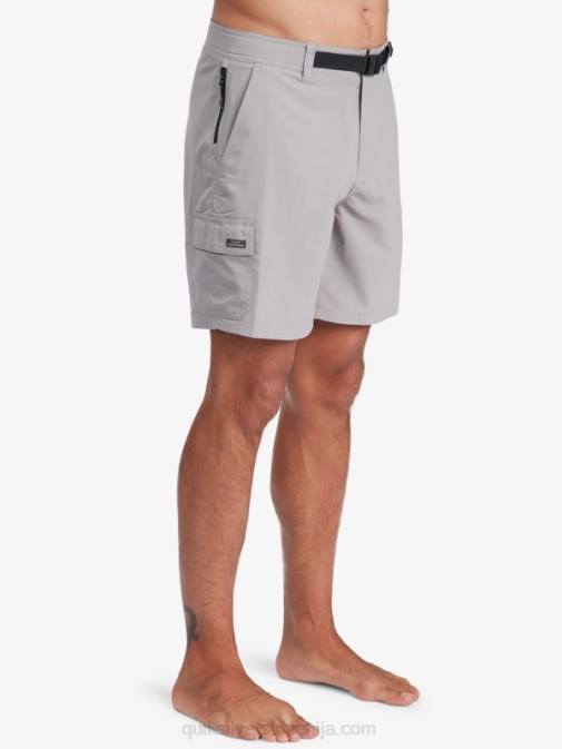 Quiksilver PJ4H789 moški zvonik siva kratke hlače waterman azimuth amphibian 18