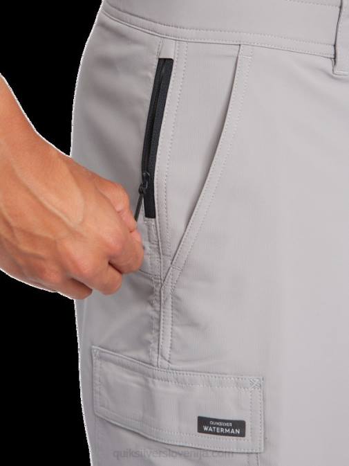 Quiksilver PJ4H789 moški zvonik siva kratke hlače waterman azimuth amphibian 18