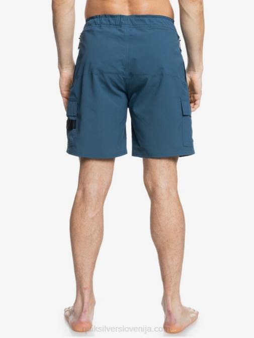 Quiksilver PJ4H790 moški polnočna mornarica kratke hlače waterman azimuth amphibian 18