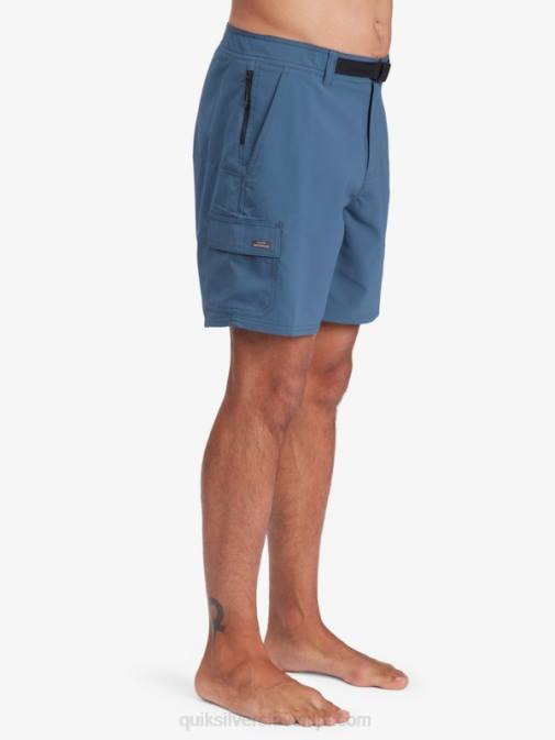 Quiksilver PJ4H790 moški polnočna mornarica kratke hlače waterman azimuth amphibian 18
