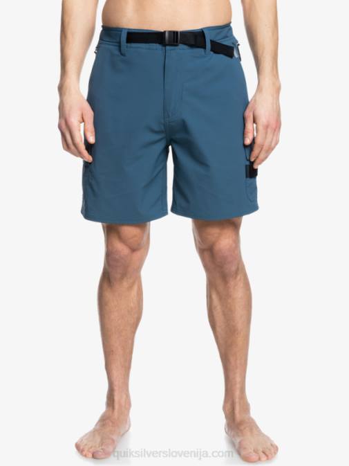 Quiksilver PJ4H790 moški polnočna mornarica kratke hlače waterman azimuth amphibian 18