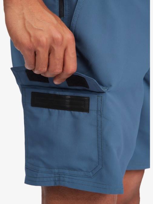 Quiksilver PJ4H790 moški polnočna mornarica kratke hlače waterman azimuth amphibian 18
