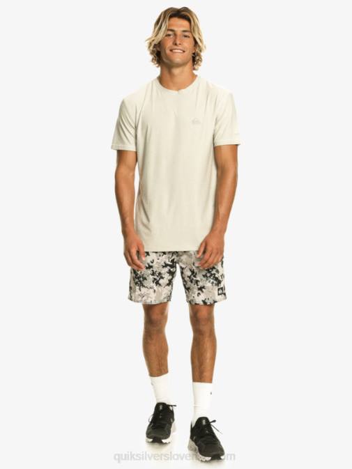 Quiksilver PJ4H793 moški sivo vijolična kratke hlače za trening omni 17