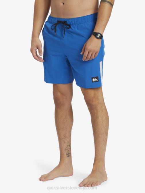 Quiksilver PJ4H795 moški dihalka modra kratke hlače za trening omni 17