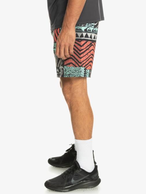 Quiksilver PJ4H808 moški sivo vijolična highlite omni short 17 volejev
