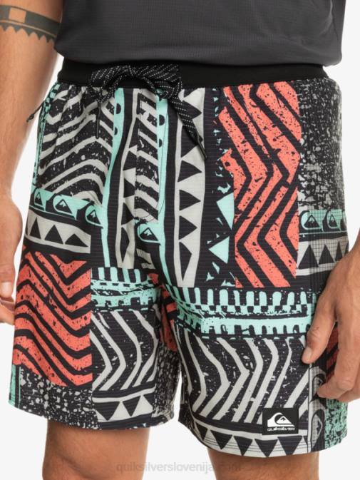 Quiksilver PJ4H808 moški sivo vijolična highlite omni short 17 volejev