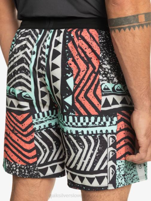 Quiksilver PJ4H808 moški sivo vijolična highlite omni short 17 volejev