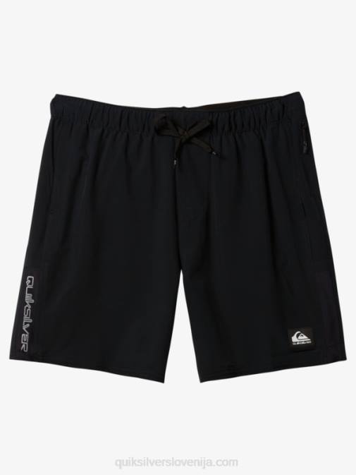 Quiksilver PJ4H827 moški Črna kratke hlače za trening omni stretch 17