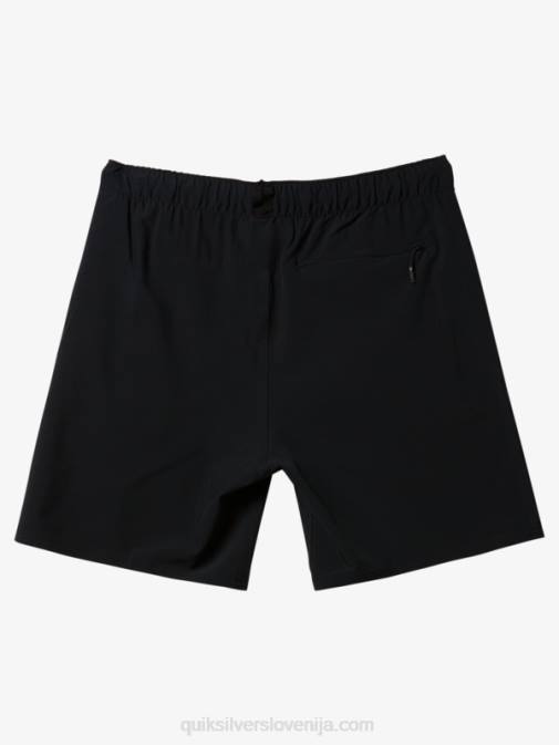 Quiksilver PJ4H827 moški Črna kratke hlače za trening omni stretch 17