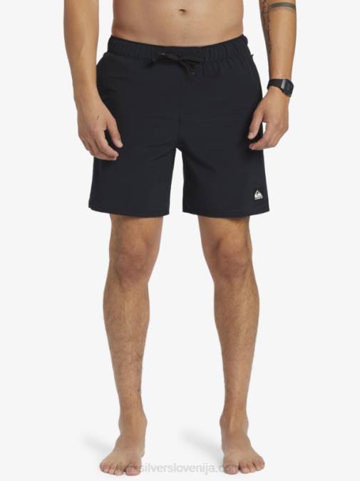 Quiksilver PJ4H827 moški Črna kratke hlače za trening omni stretch 17