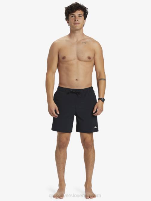 Quiksilver PJ4H827 moški Črna kratke hlače za trening omni stretch 17