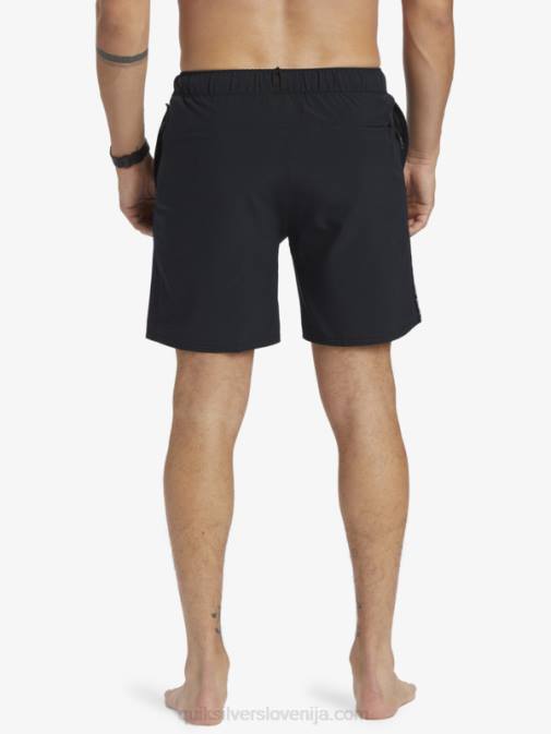 Quiksilver PJ4H827 moški Črna kratke hlače za trening omni stretch 17