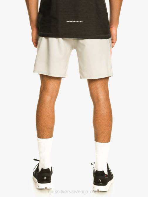 Quiksilver PJ4H828 moški sivo vijolična kratke hlače za trening omni stretch 17