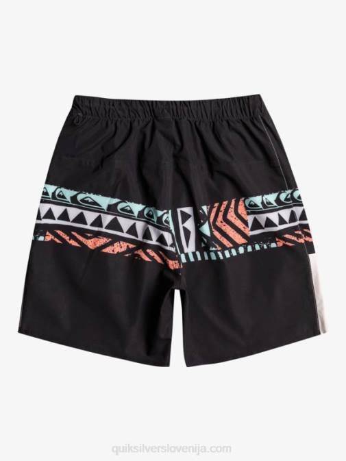 Quiksilver PJ4H829 moški Črna kratke hlače za trening omni stretch 17